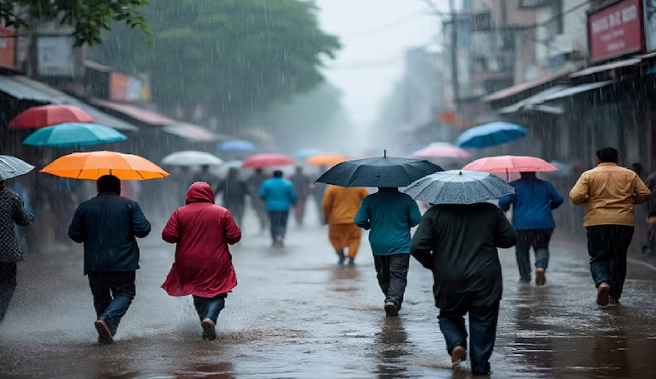 सावधान! बहुत जरूरी हो तब ही घर से निकलें, मौसम Caution! Leave the house only when it is very important, the mood of the weather will cause trouble, yellow alert in these districts including Uttarkashi