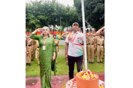 एसजीआरआर विश्वविद्यालय में 79वां स्वतंत्रता दिवस