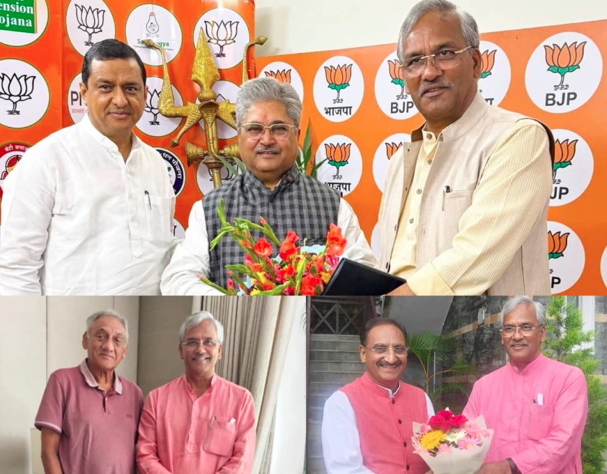 कैबिनेट विस्तार की आहट में तेज़ हुई त्रिवेंद्र की सक्रियता,