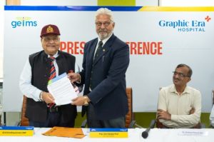 ग्राफिक एरा अस्पताल में अर्धसैनिक बलों के आश्रितों को रियायती