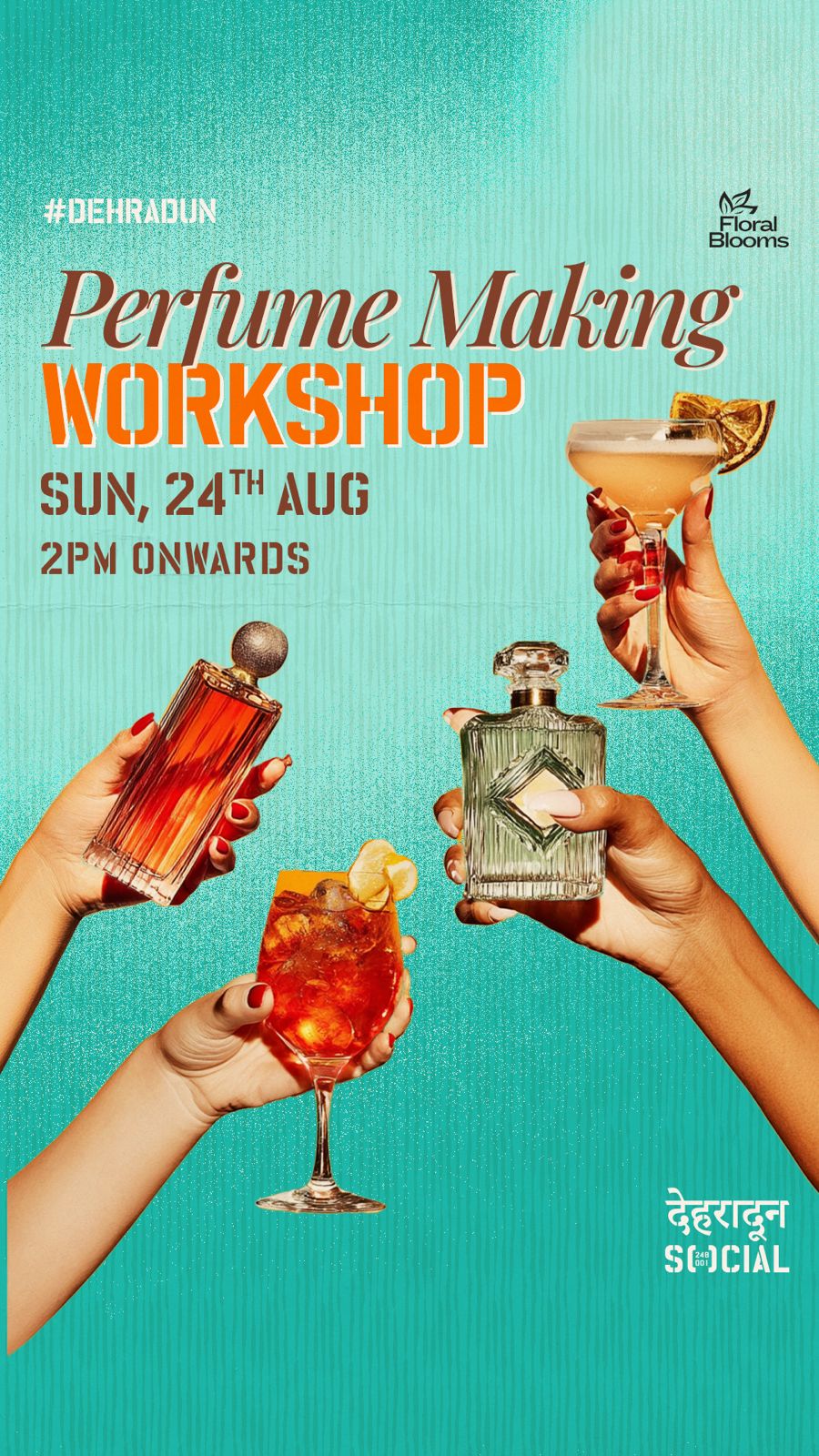 देहरादून सोशल में 24 अगस्त को आयोजित होगी परफ़्यूम मेकिंग