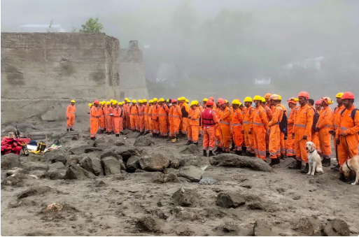 धराली आपदा में भागीरथी नदी में बनी अस्थायी झील, एक्सपर्ट्स