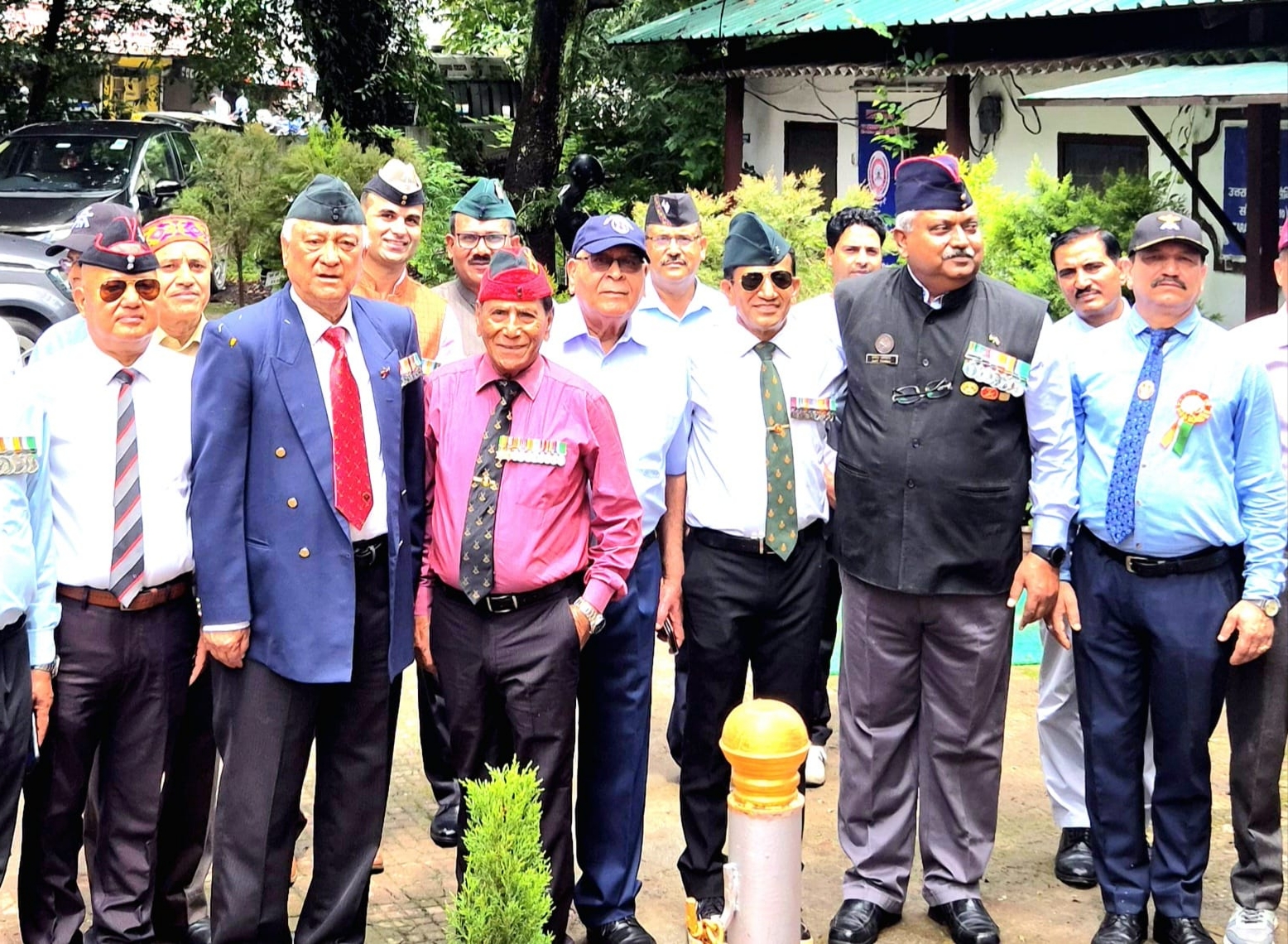 पूर्व सैनिक संघ ने 79वां स्वतंत्रता दिवस धूमधाम से मनाया