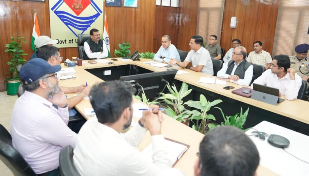 मुख्य सचिव ने धराली आपदा प्रभावित क्षेत्र सहित प्रदेश के