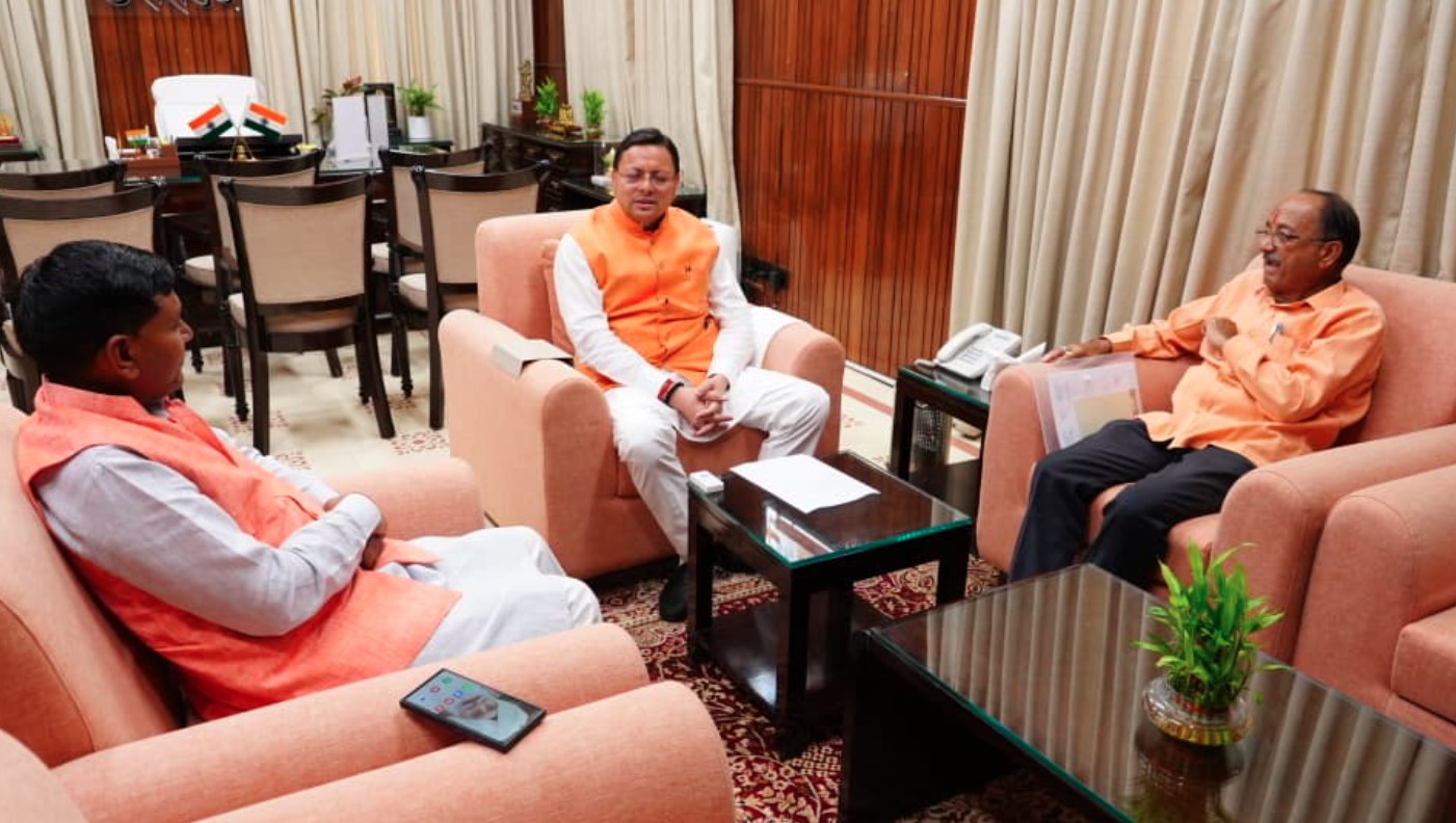 मुख्यमंत्री से मिले रामनगर व घनसाली के विधायक, भाजपा की नई कार्यकारिणी जल्द