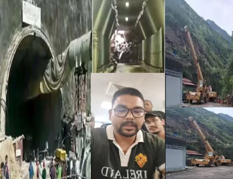 पिथौरागढ़ में NHPC के पावर हाउस की टनल का मुहाना