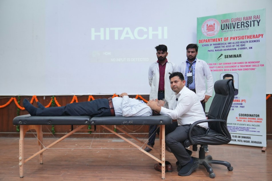 श्री महंत इन्दिरेश अस्पताल में विशेषज्ञ बोले, फिजियोथेरेपी दर्द से मुक्ति और सक्रिय जीवन की कुंजी