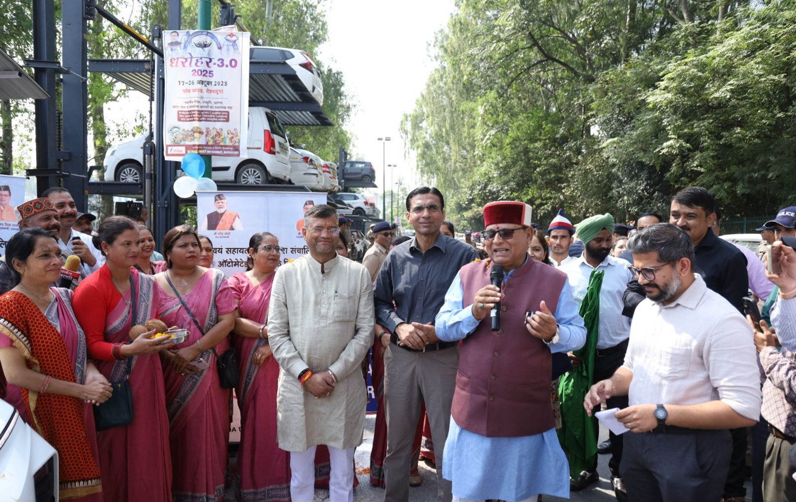 Automated parking at Parade Ground & Shuttle Service launched