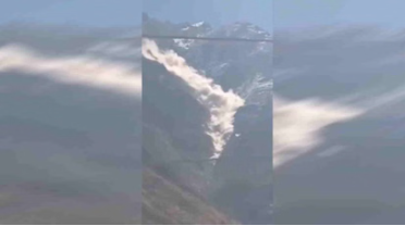 Chamoli : कंचन गंगा के ऊपर कुबेर पर्वत से टूटा