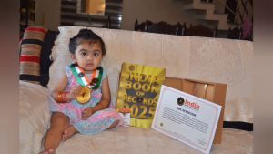 Dehradun News: डोईवाला की नन्हीं जसमायरा ने इंडिया बुक ऑफ रिकॉर्ड्स में दर्ज किया नाम