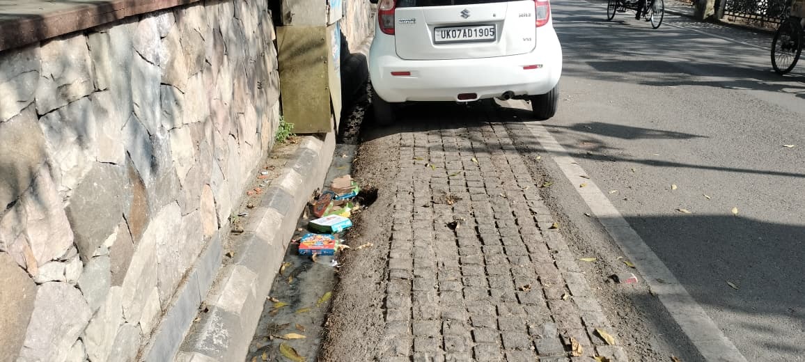 Deplorable condition of Mussoorie’s Mall Road raises questions about maintenance