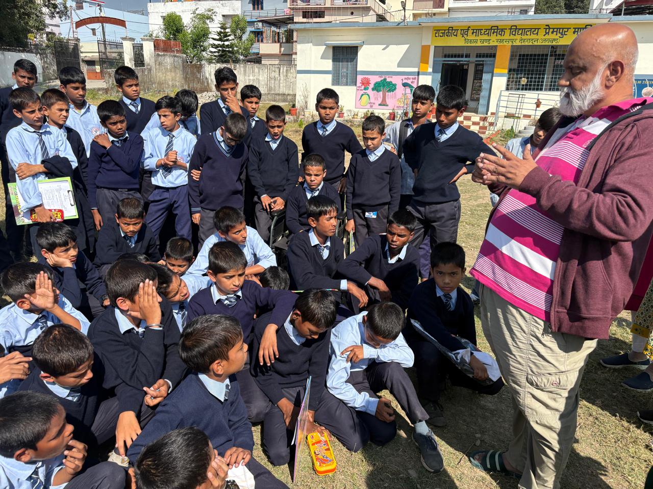 IISWC holds Cleanliness Drive at Govt Upper Primary School, Prempur