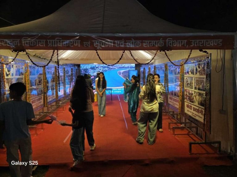 Information Dept stall draws crowds at Virasat Mela