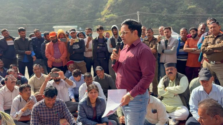 Jaunpur-Jaunsar Lakhwar Dam-affected residents stage protest alleging violation of locals’