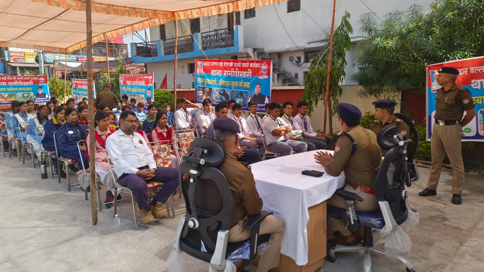 Police mark Sardar Patel’s 150th birth anniversary with awareness drive