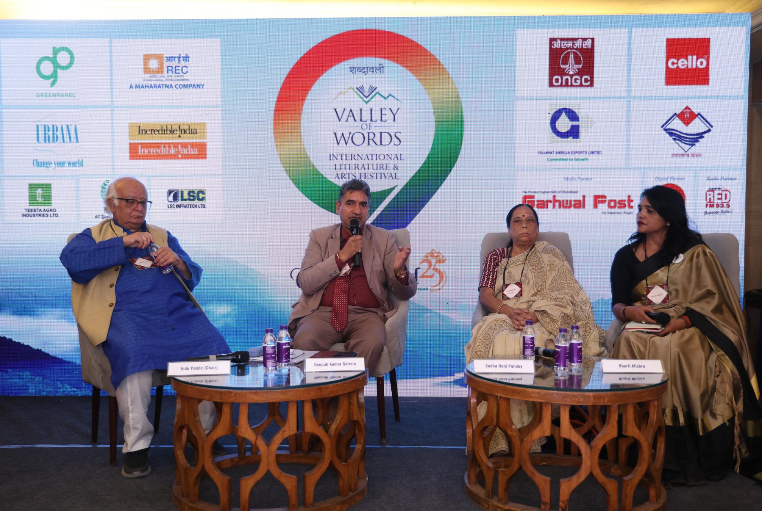 Session on Sanskrit held at ‘Valley of Words’ Literary Festival