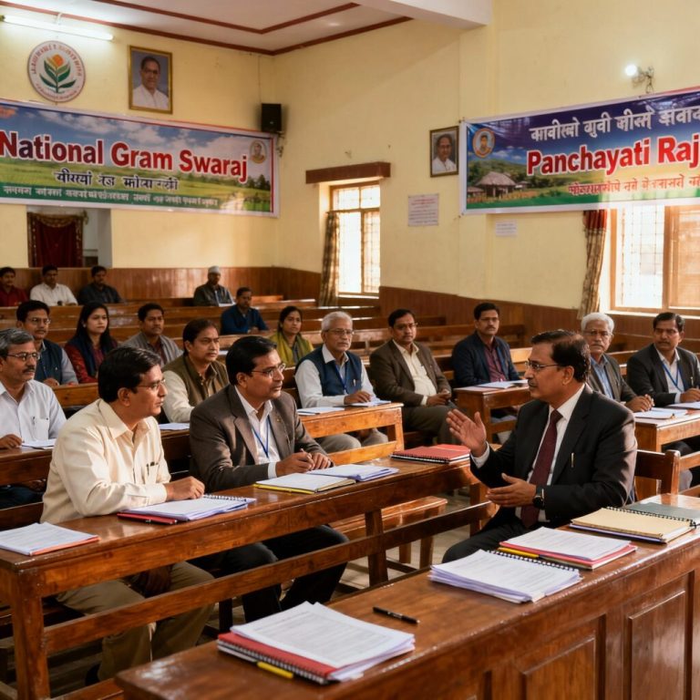 राष्ट्रीय ग्राम स्वराज के तहत 5 दिवसीय अभिमुखीकरण प्रशिक्षण, नव