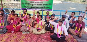 ‘ऑपरेशन स्वास्थ्य’ आंदोलन हुआ तेज, देहरादून कूच शुरू - myuttarakhandnews.com