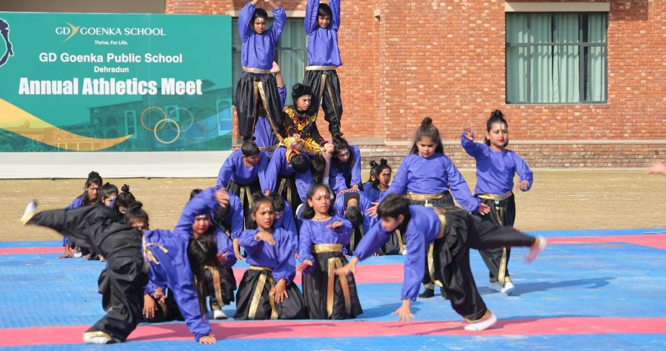 जी.डी. गोयनका पब्लिक स्कूल, देहरादून में तृतीय वार्षिक एथलेटिक खेलकूद