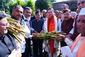 Dhami assures Haridwar farmers of positive action on sugarcane prices,
