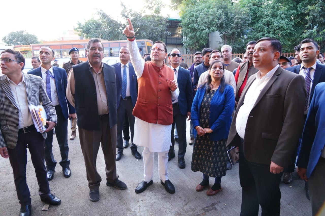 Dhami picks up broom at ISBT to signal zero tolerance