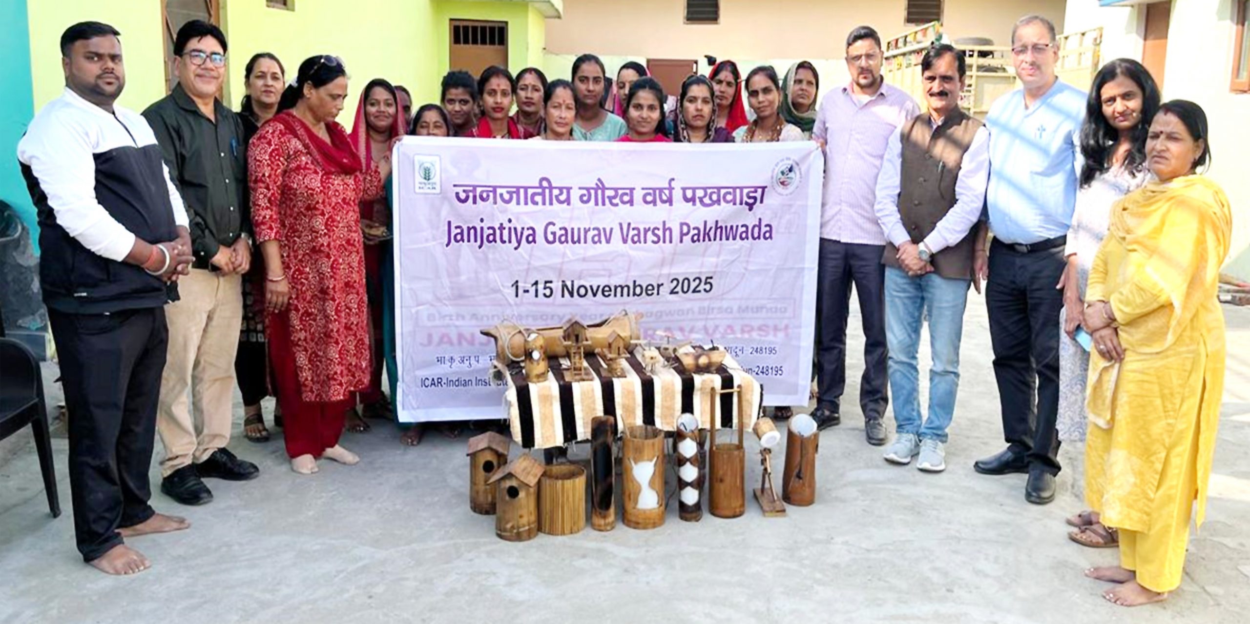 Programme held at at Vikasnagar under ‘Janjatiya Gaurav Varsh Pakhwada-2025’