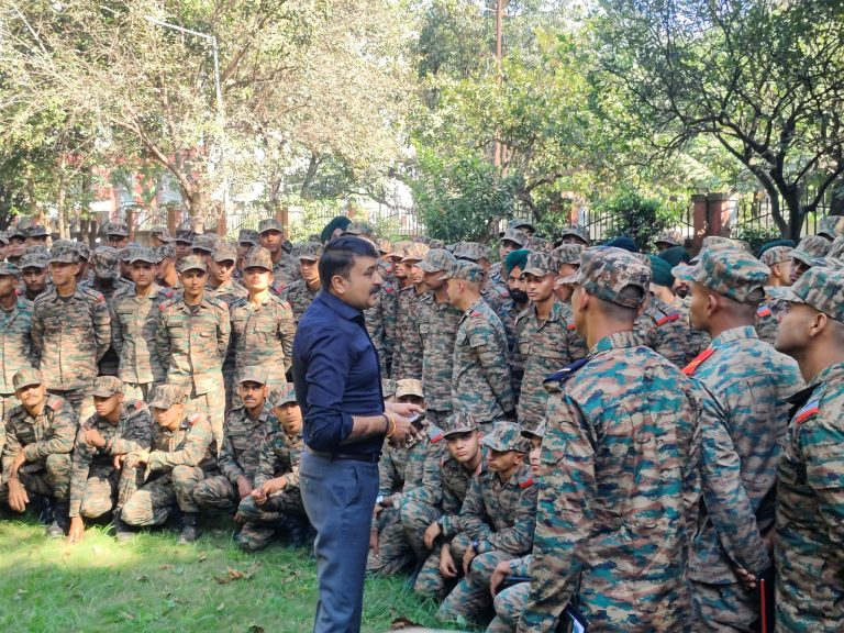 SSP interacts with IMA cadets, shares information on cyber safety