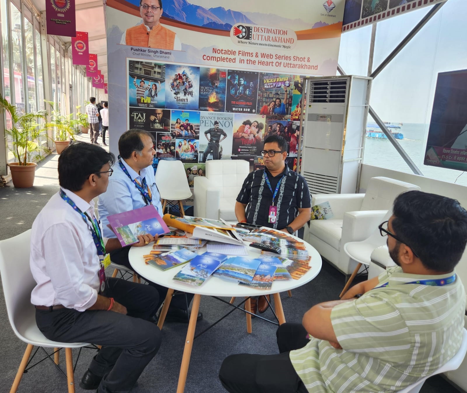 U’khand Pavilion draws global filmmakers at Waves Film Bazaar 2025