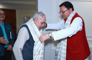 आईजीएनसीए के अध्यक्ष राम बहादुर राय ने मुख्यमंत्री धामी से की मुलाकात