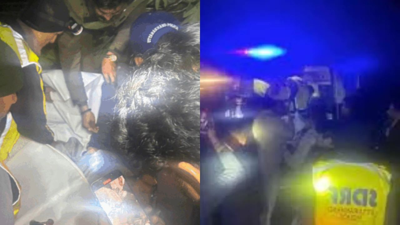 कैंची धाम से लौटते वक्त बड़ा हादसा: 60 फीट गहरी खाई में गिरा टेंपो ट्रैवलर, 16 पर्यटक घायल, 2 की मौत