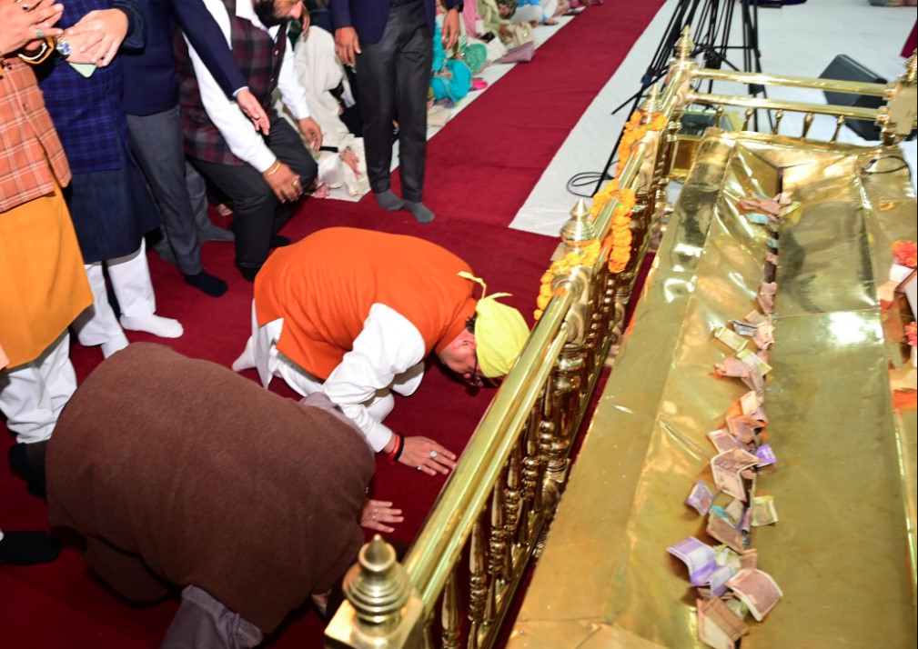 गुरु तेग बहादुर के 350वें बलिदान दिवस पर मुख्यमंत्री धामी