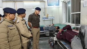 बड़ी खबर : पुलिस मुठभेड़ में घायल बदमाश, मारपीट और