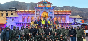 बदरीनाथ धाम की सुरक्षा बढ़ी, असम राइफल्स की टीम हुई