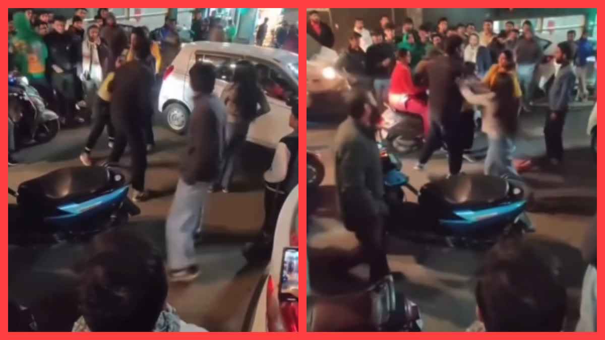 मसूरी में देर रात बवाल: स्पा सेंटर विवाद से सड़क