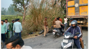 रुड़की सड़क हादसा,लोडर की टक्कर से जीजा-साले की मौके पर