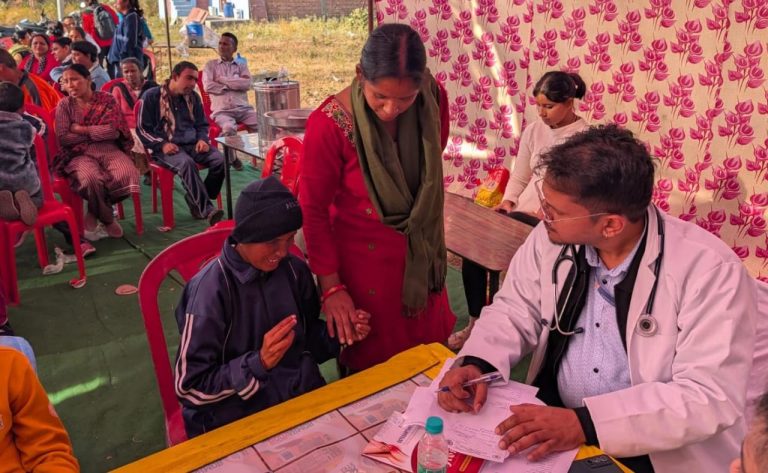 श्री महंत इन्द्रेश अस्पताल ने मानसिक रूप से अक्षम बच्चों