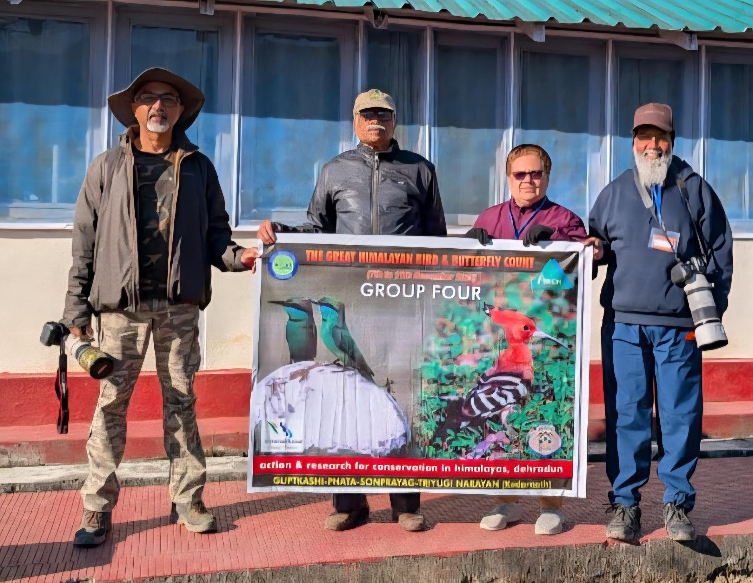 Count of Himalayan birds, butterflies, and insects held