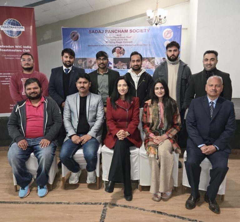 Dehradun Toastmasters reflect on year gone by at meeting themed
