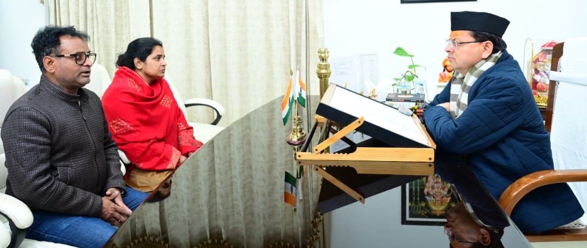 Dhami assures justice and support to journalist Pankaj Mishra’s family