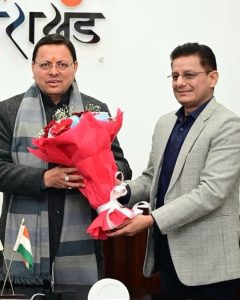 Dhami transfers Rs 12.89 crores to workers under Welfare Board