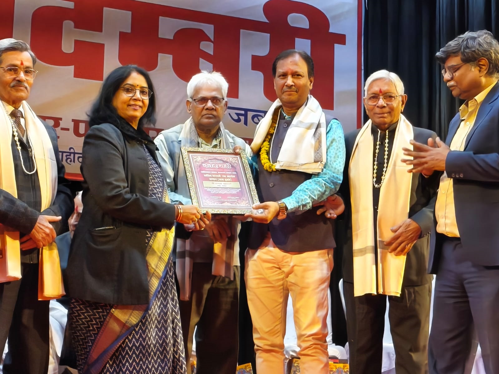Doon-based writer Tapas Chakraborty receives ‘Sahitya Saraswati Samman’
