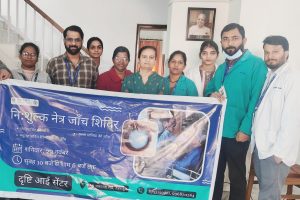 Drishti holds Free Eye Screening Camp at new Chakrata Road
