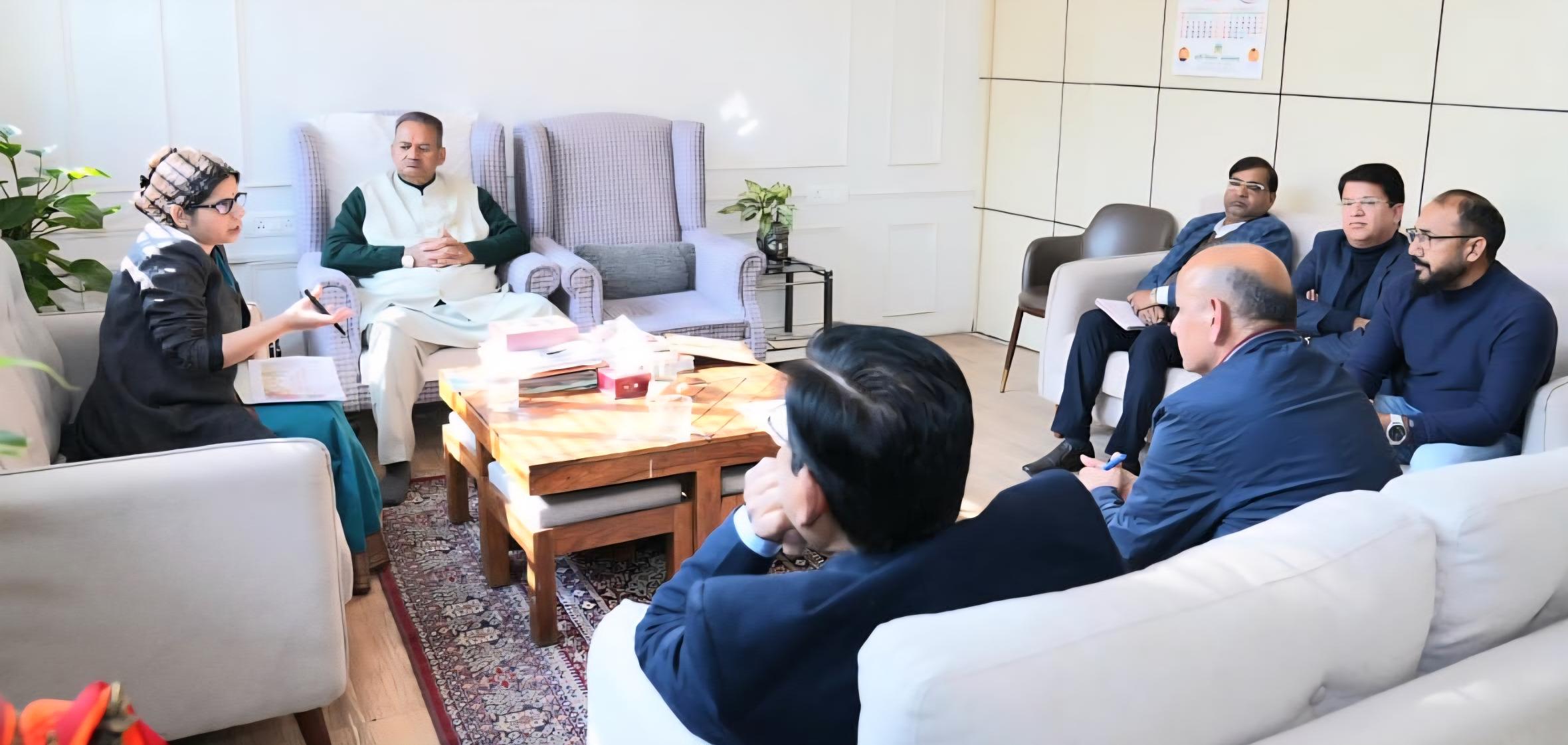 Minister Joshi reviews functioning of Agriculture Dept