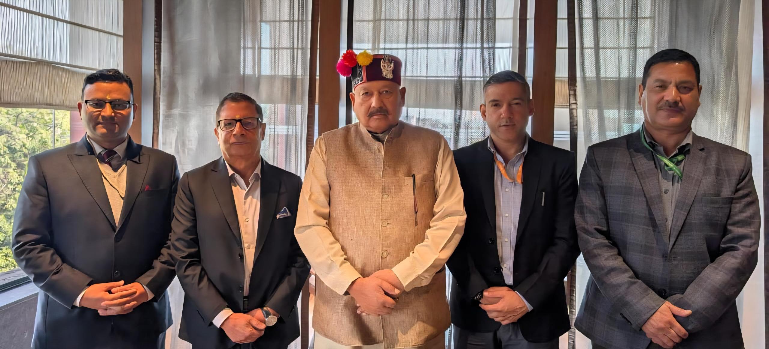 Minister Satpal Maharaj meets Nepal Ambassador regarding Dry Port Construction