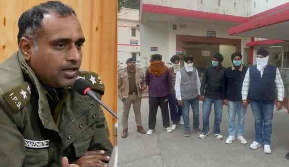 PWD टेंडर में दबाव बनाने पहुंचे सात लोग गिरफ्तार, SSP