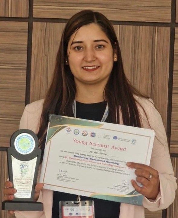 SBSU Scholars win ‘Young Scientist Award’ at 20th Uttarakhand State