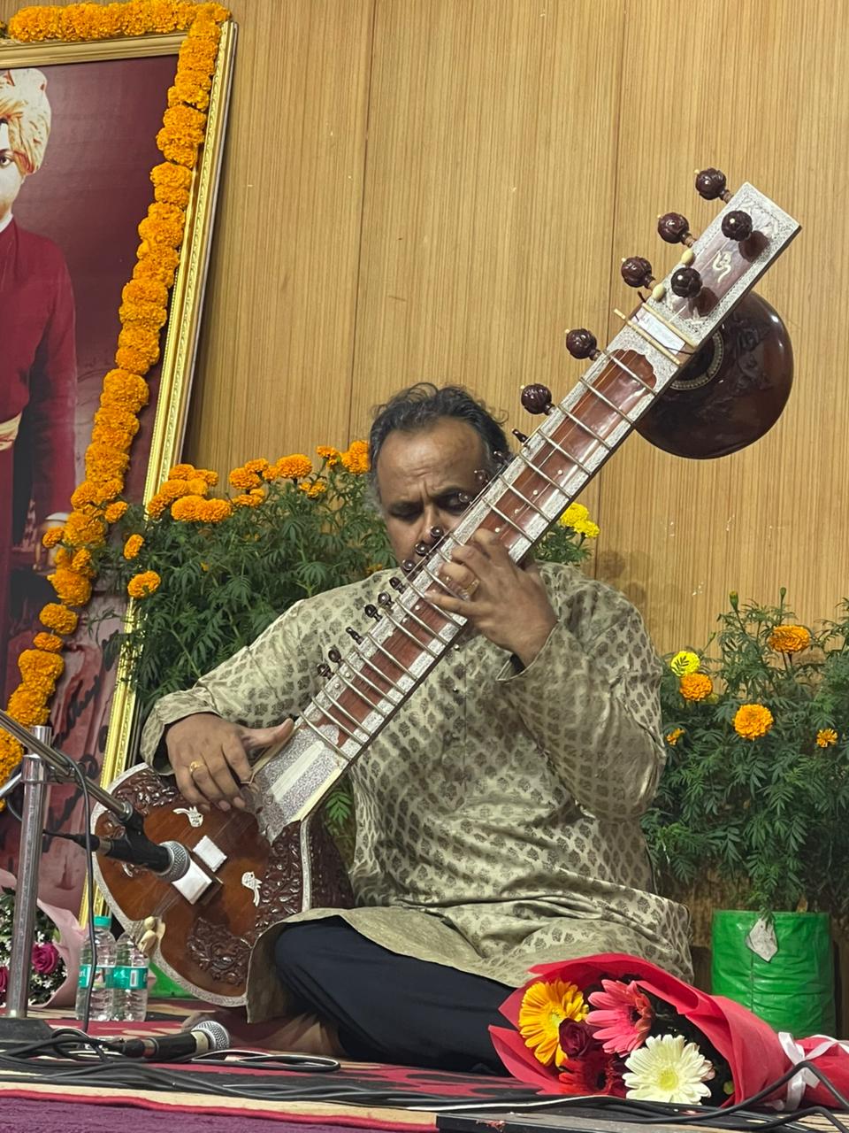 SPIC MACAY hosts Sitar Maestro Pt Gaurav Mazumdar in Doon