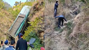 अल्मोड़ा में भीषण सड़क हादसा: रामनगर जा रही बस भिकियासैंण की गहरी खाई में गिरी, 7 लोगों की मौत, कई घायल, देखिये सूची