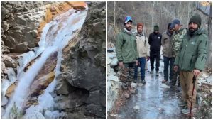 उत्तराखंड, उच्च हिमालय में बढ़ी ठंड की मार, गंगोत्री धाम