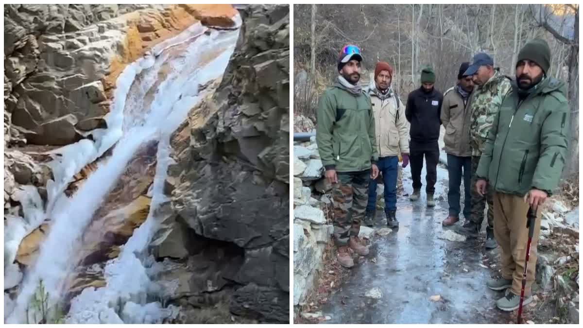 उत्तराखंड, उच्च हिमालय में बढ़ी ठंड की मार, गंगोत्री धाम
